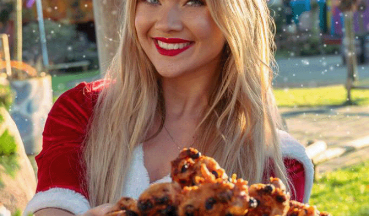 kerstmeisje oliebol kl