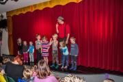 podium jarige kinderfeest roel